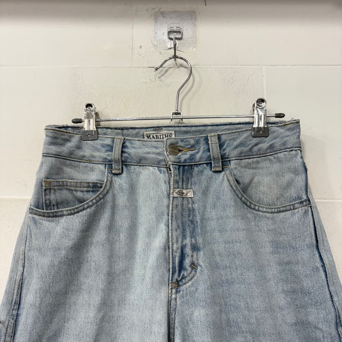 마리떼 프랑소와 저버 데님 와이드팬츠 상품이미지2