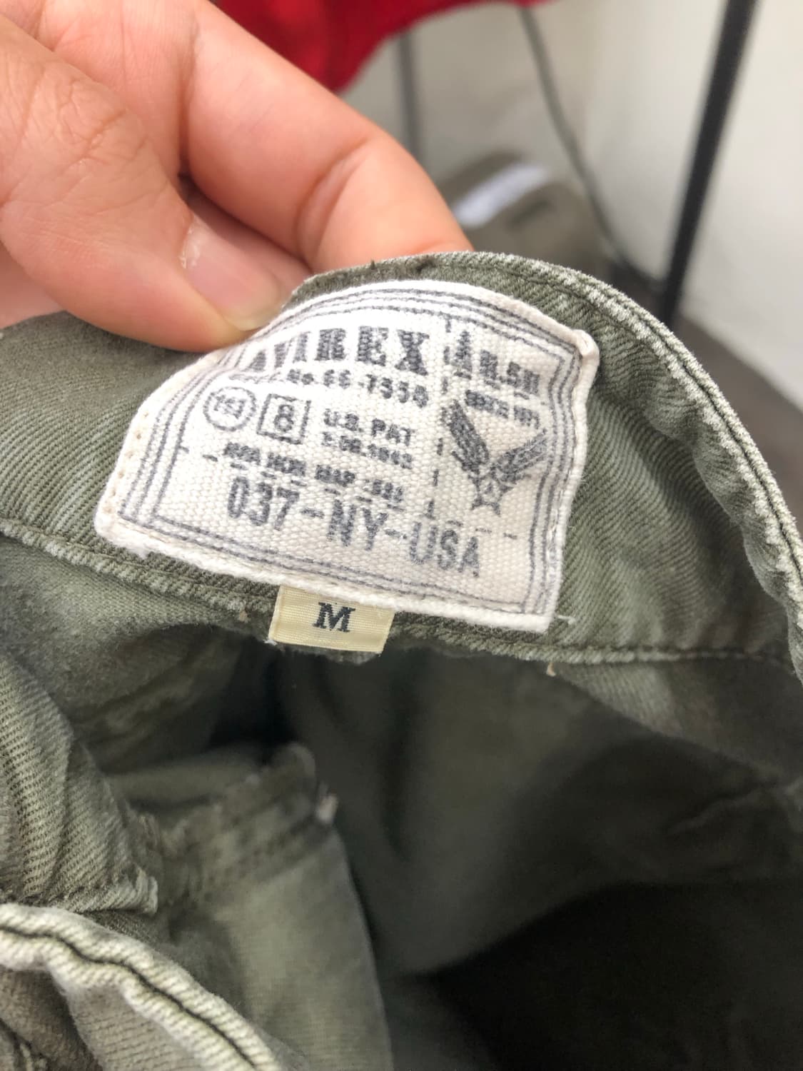 아비렉스 몽키 7부 팬츠  상품이미지3
