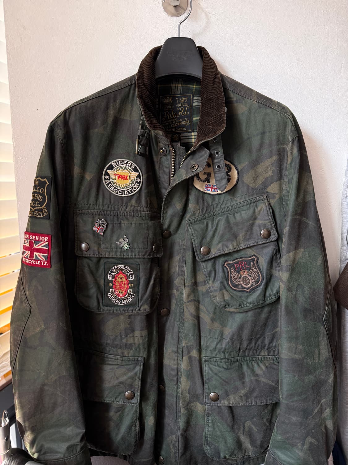 폴로랄프로렌 오일크로스 바이크 자켓 L 상품이미지1