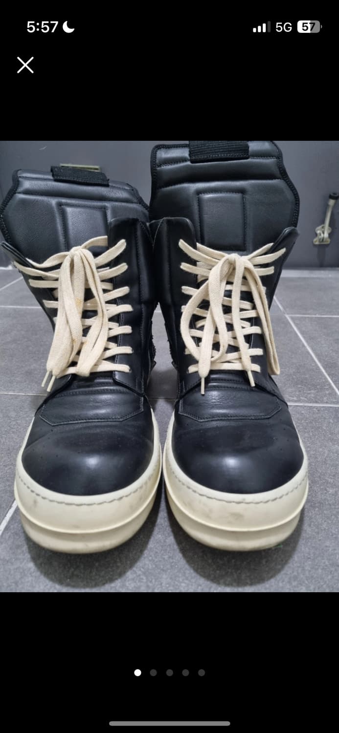 릭오웬스 지오바스켓 42 270mm 상품이미지1