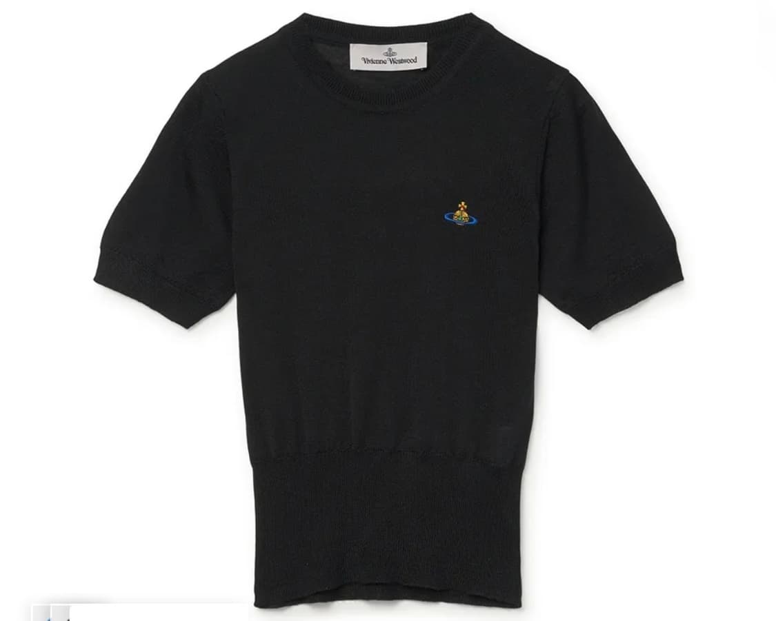 (W) 비비안 웨스트우드 베아 탑 블랙 상품이미지1