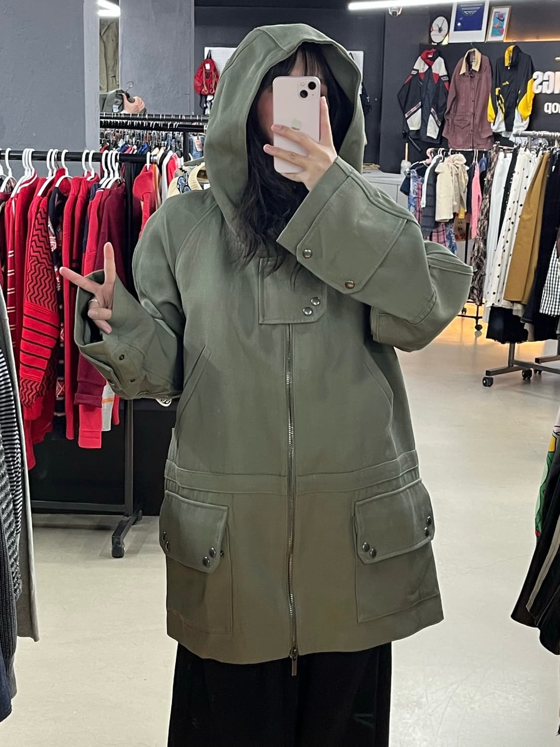 레이 야상 자켓 상품이미지2