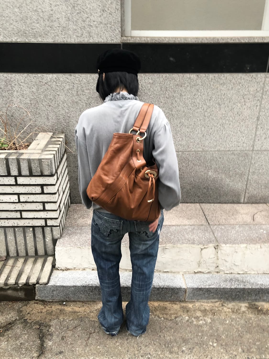 ann denim stitch detail jeans  상품이미지8