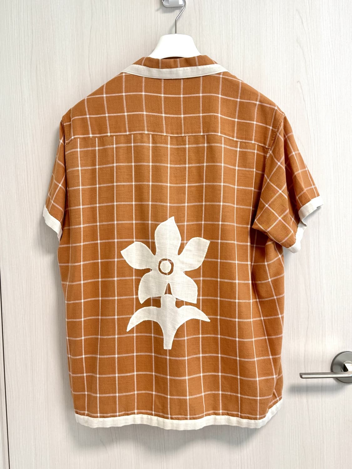 Harago Floral-appliqué 셔츠 상품이미지2
