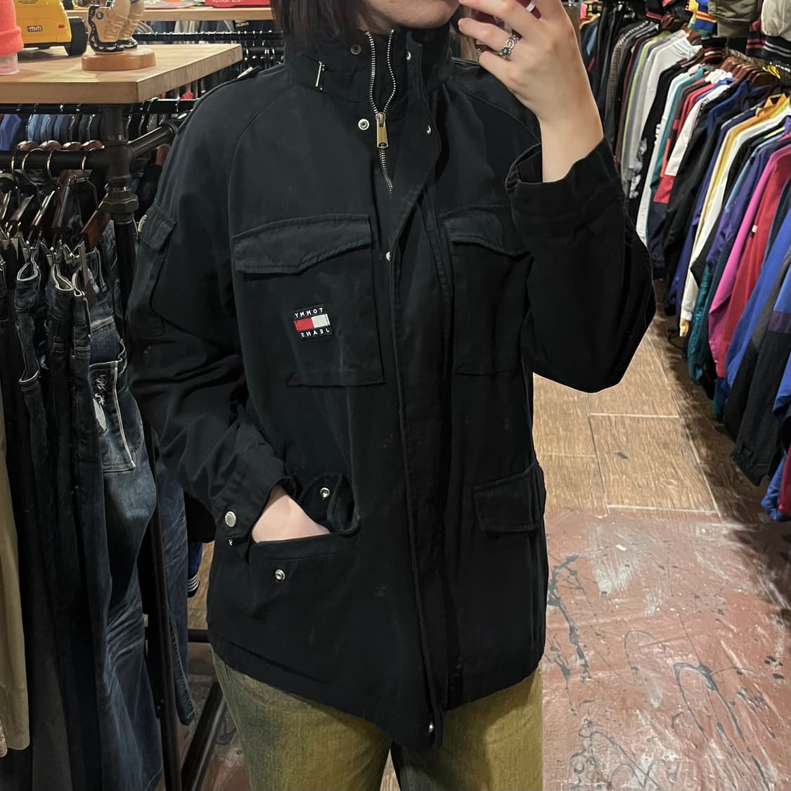 [HI] 타미힐피거 점퍼 블랙 상품이미지1