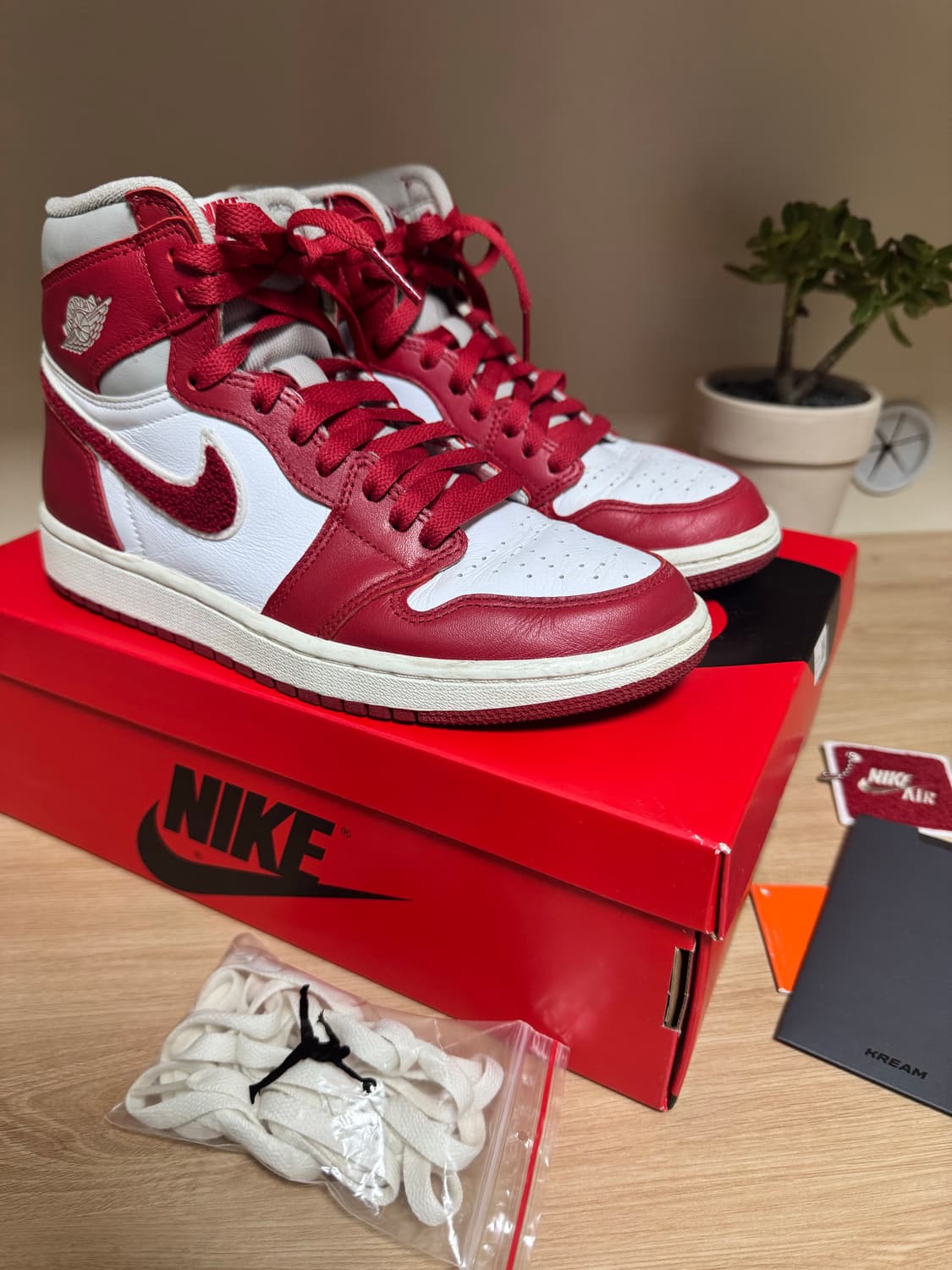 나이키 조던 1 레트로 하이 OG 바시티 레드 245 상품이미지4