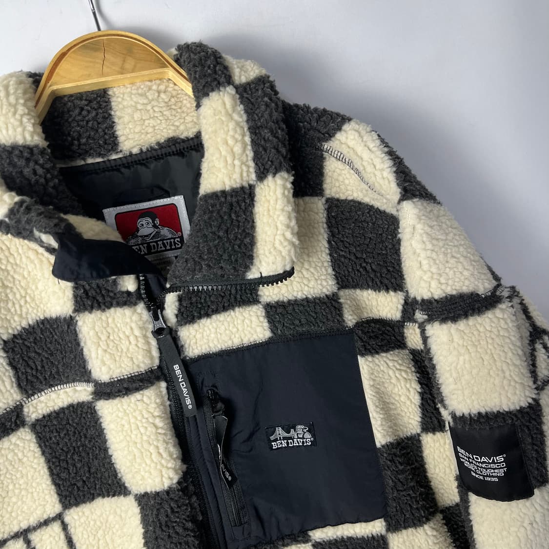 [Ben Davis] 벤데이비스 재팬 체커보드 플리스 자켓 상품이미지3
