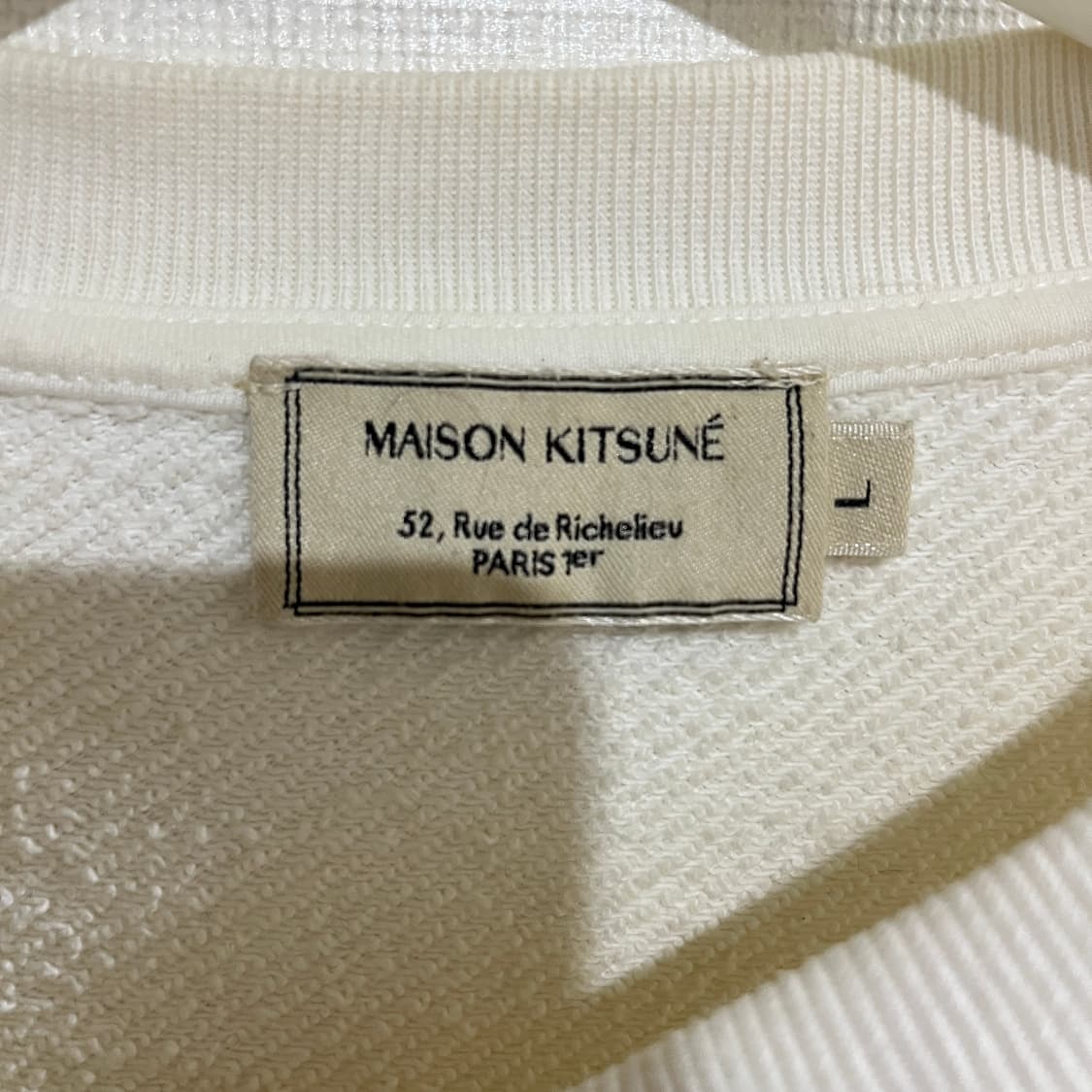 (L) 메종키츠네 맨투맨 티셔츠 스웻셔츠 상품이미지4