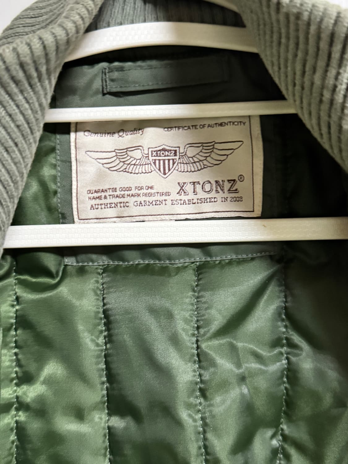 XTONZ MA-1 Falcon 항공 봄버 자켓 상품이미지4