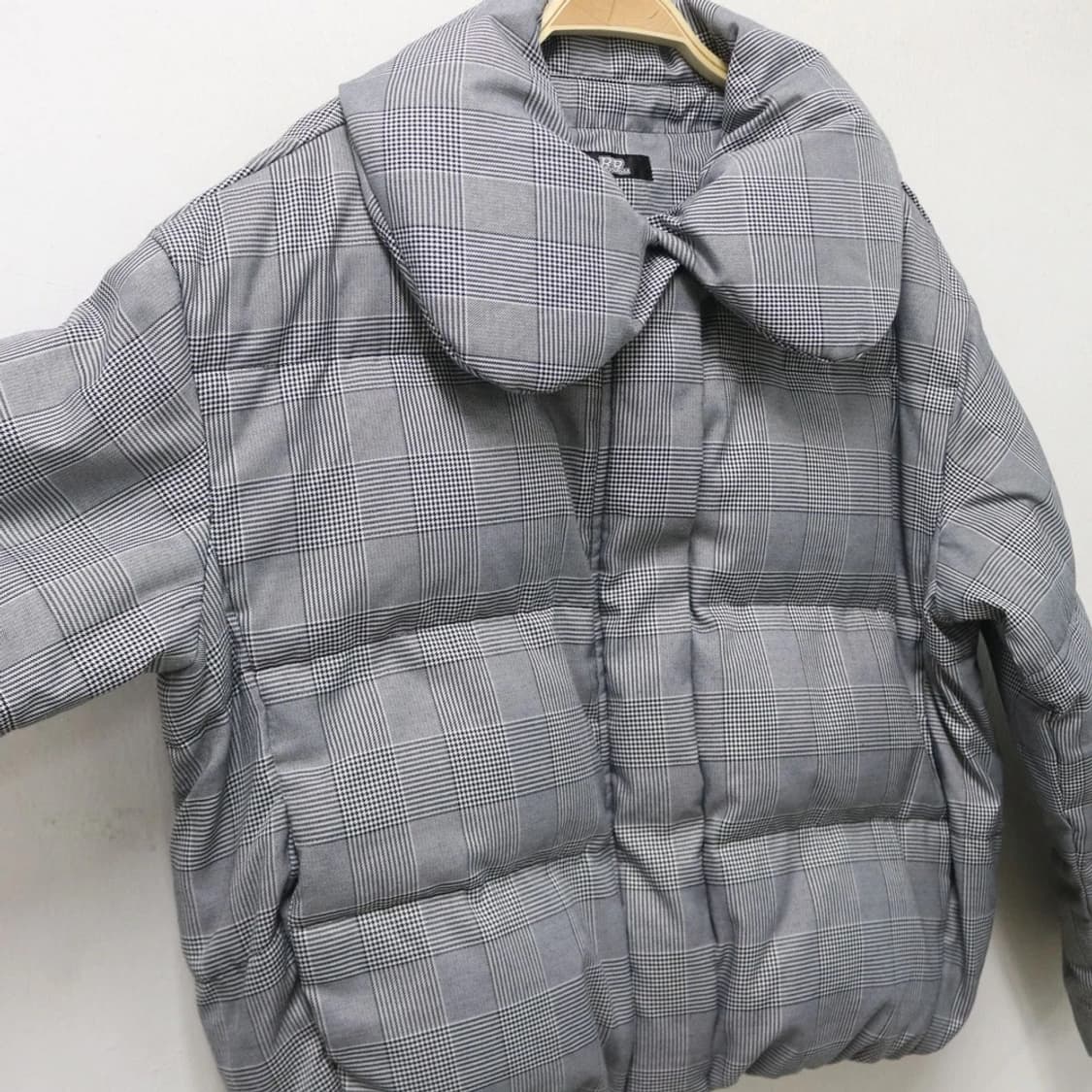 빈티지 리본 패딩 상품이미지7