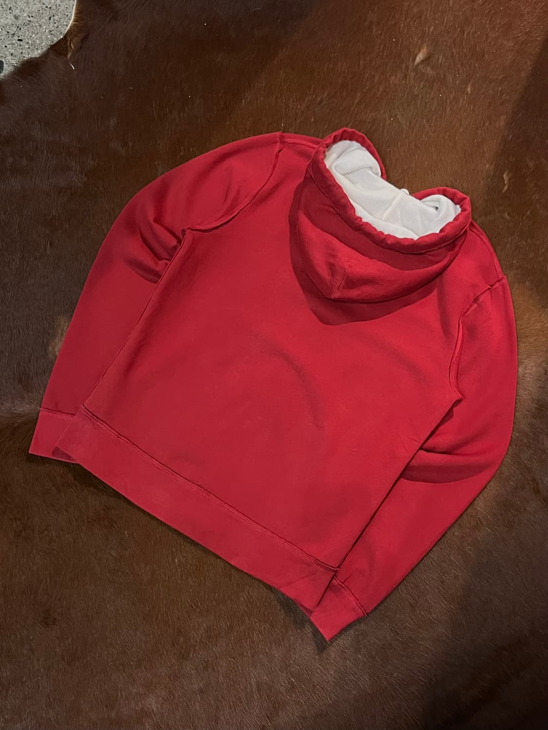 아베크롬비 버건디 후드집업 상품이미지4