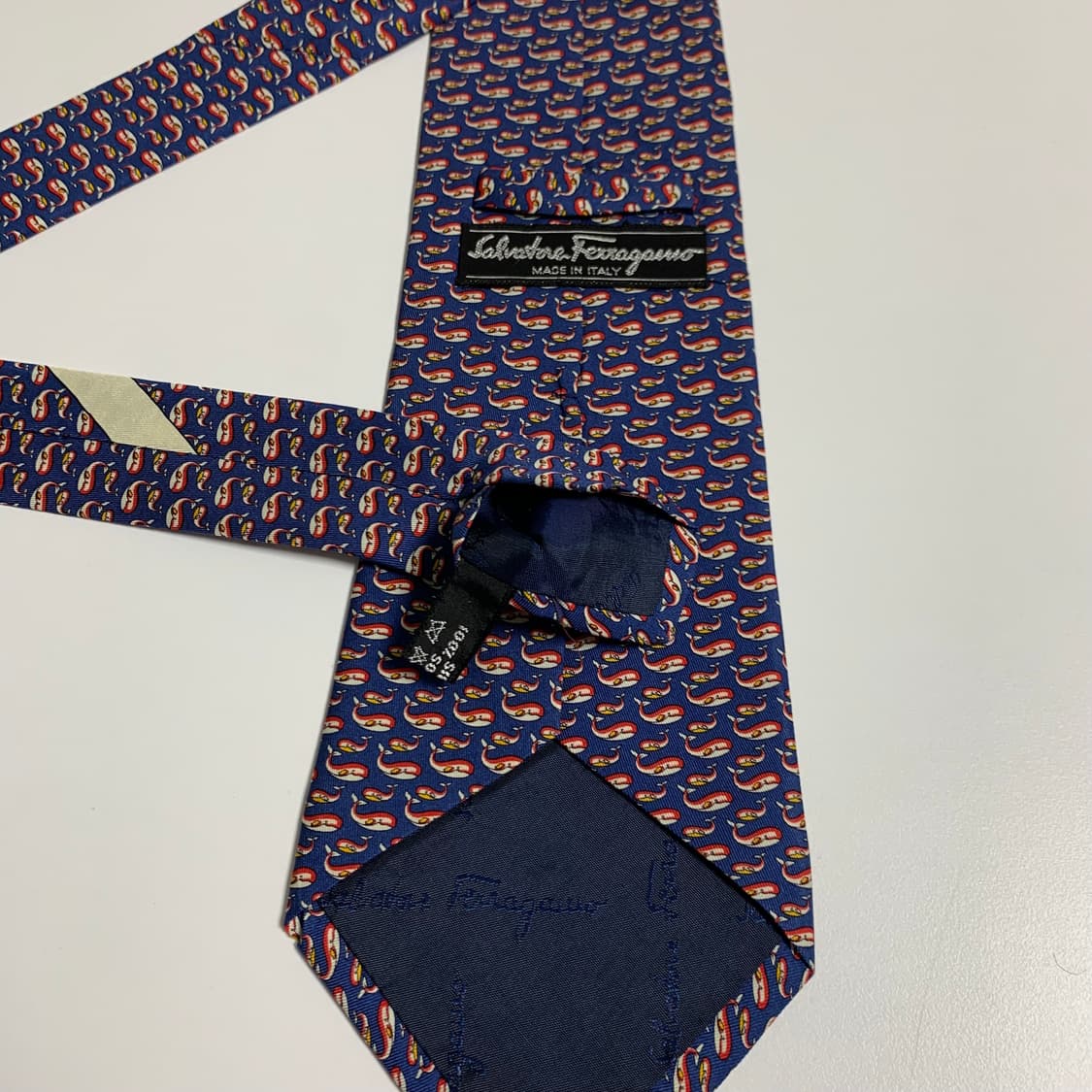 살바토레 페레가모 명품 이태리 100실크 정장넥타이 A+등급 상품이미지7