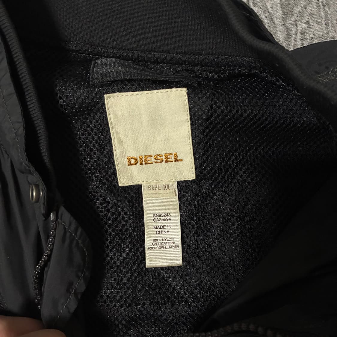 디젤 나일론 라이더 자켓 상품이미지7