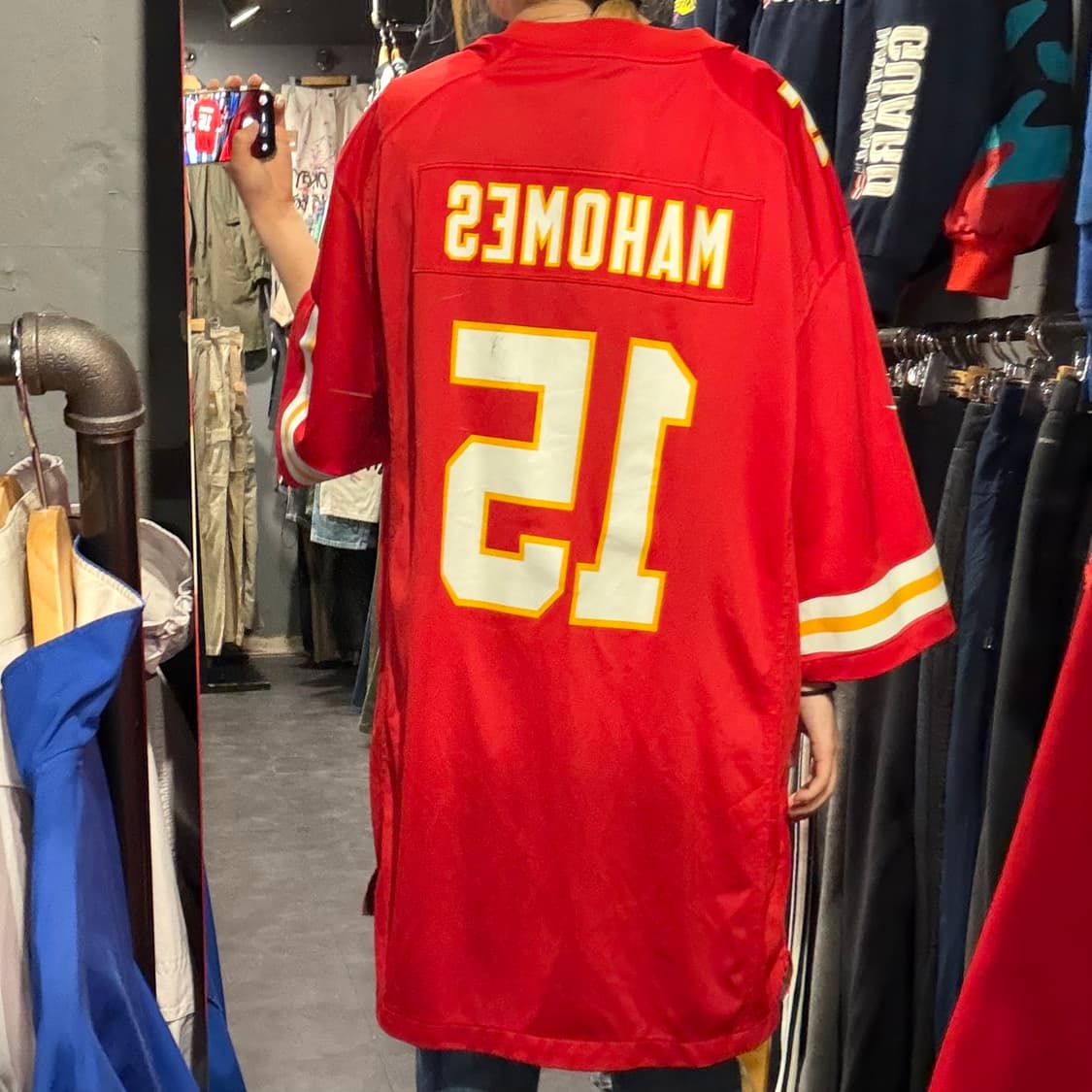 [IM] NFL no.15 MAHOMED반팔 져지 레드 상품이미지4