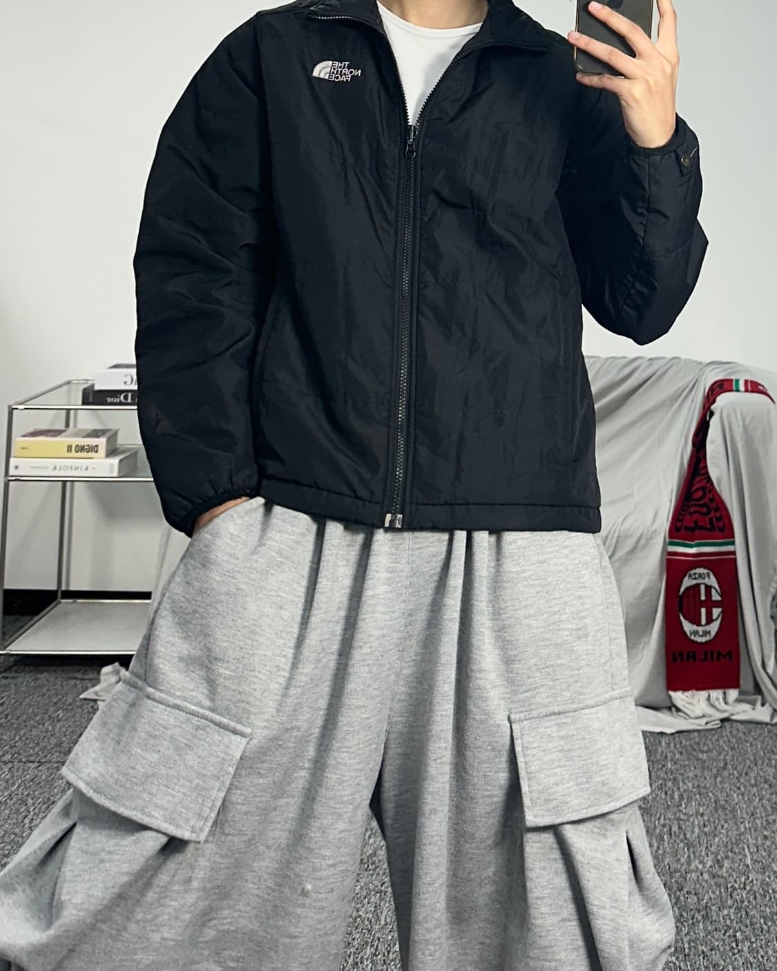 노스페이스 경량 누빔 자켓 XL 상품이미지3