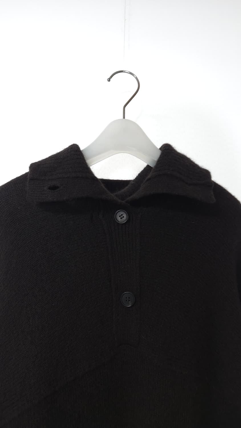 한섬 시스템 루즈핏 레이어드 니트 롱원피스 F 사이즈 상품이미지7