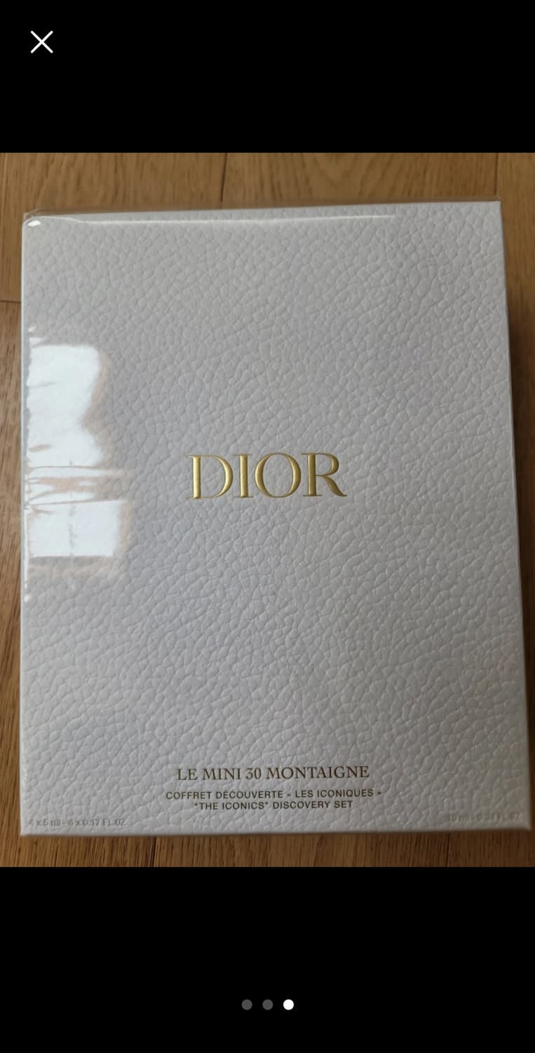 Dior 30 몽테뉴 미니향수세트 비닐뜯지 않은 새상품 팝니다. (디올  상품이미지3