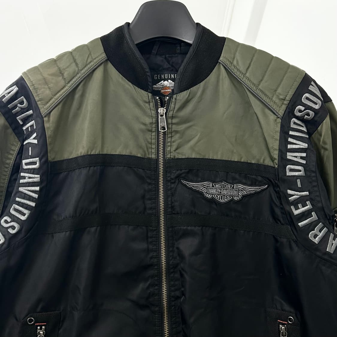 할리데이비슨 투웨이 나일론 바이커 자켓 상품이미지6
