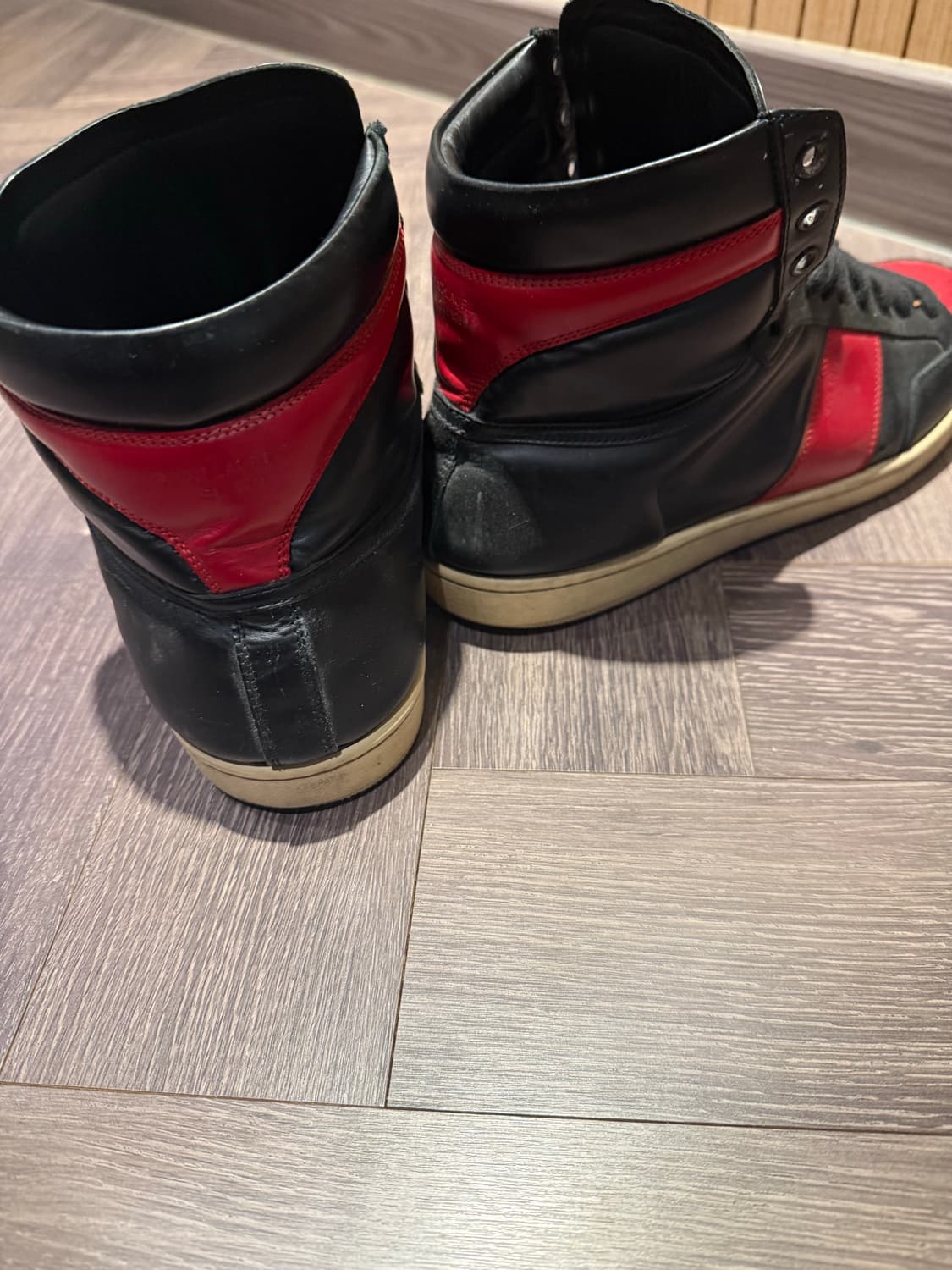 생로랑 하이탑 레더 스니커즈 SI-10 상품이미지2