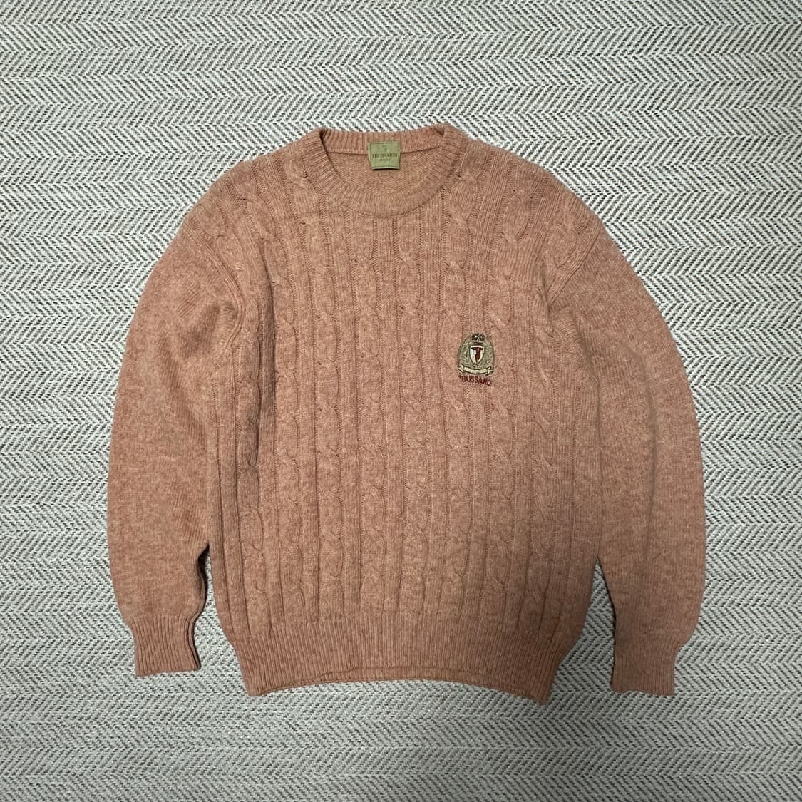 TRUSSARDI italy made wool knit sweater 상품이미지1