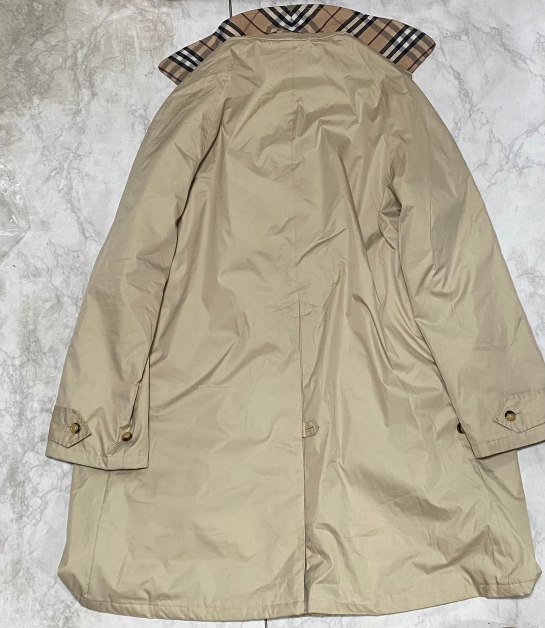 버버리 정품 누빔 롱 코트 105 사이즈 상품이미지5
