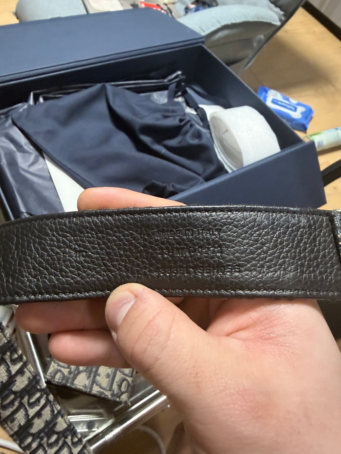 디올 오블리크 벨트 110사이즈 상품이미지3