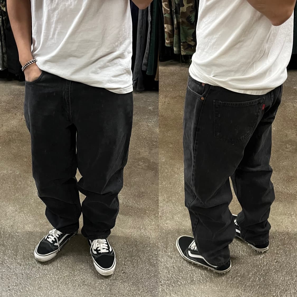 00s Levis560 블랙진 (31“) 상품이미지6