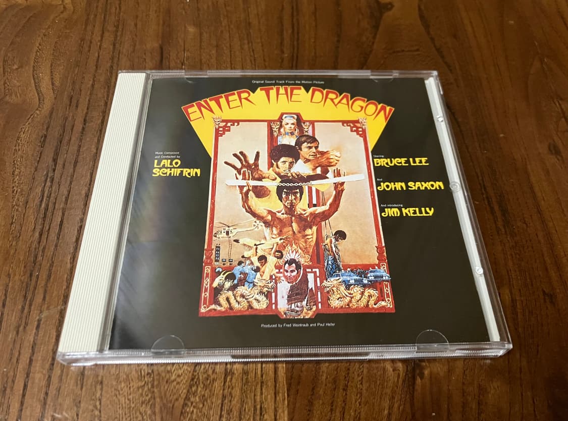 이소룡 영화 용쟁호투 OST 영화음악 일판 CD 시디 상품이미지2