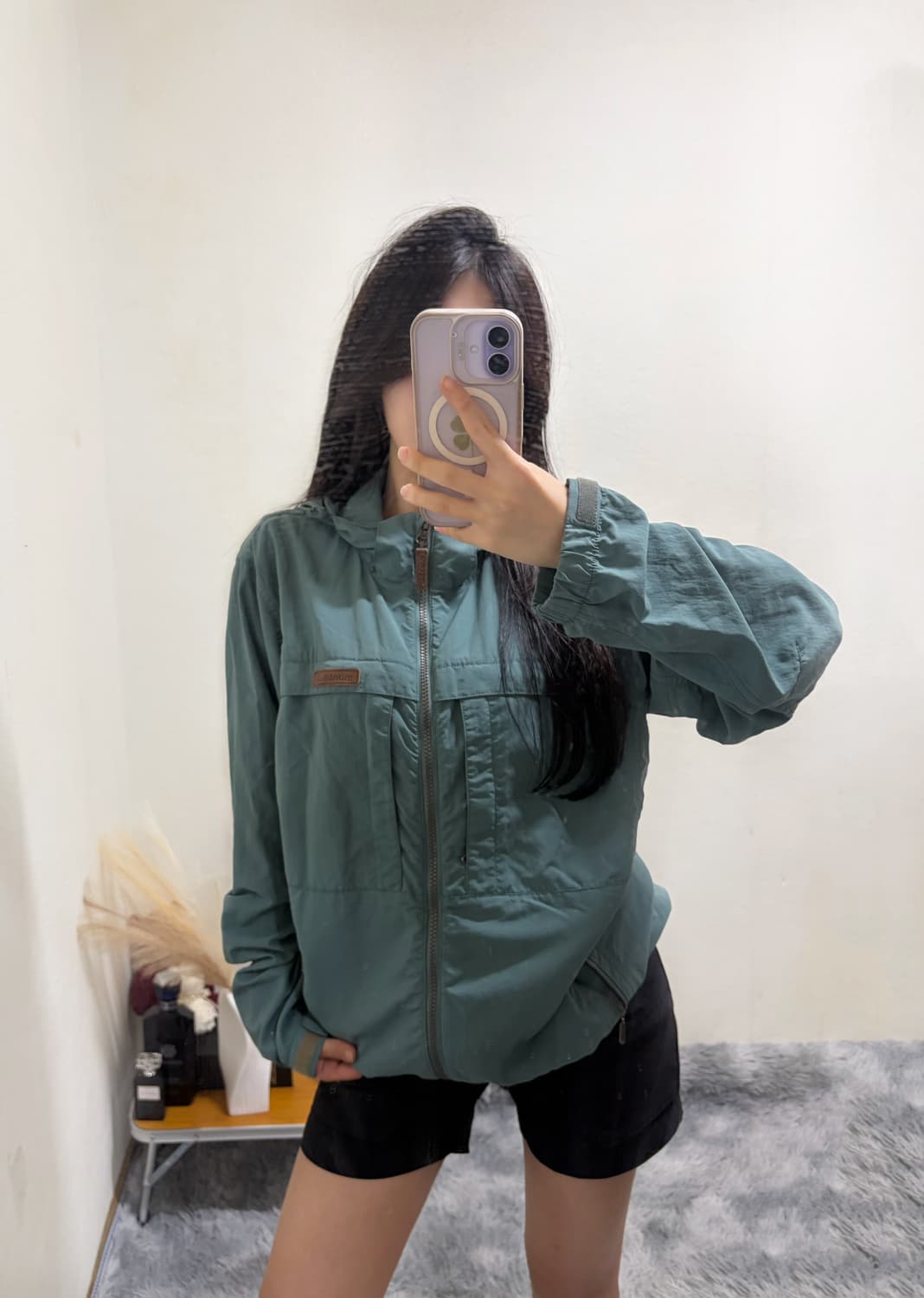 몽벨 핀터깔 민초 바막자켓(m) 상품이미지2