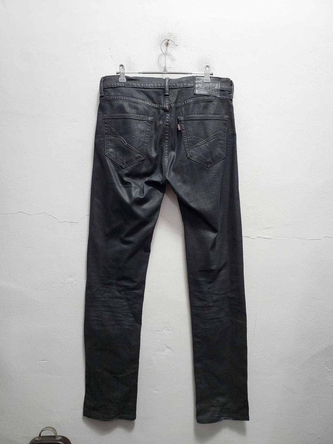 리바이스 508 블랙 코팅진 상품이미지1