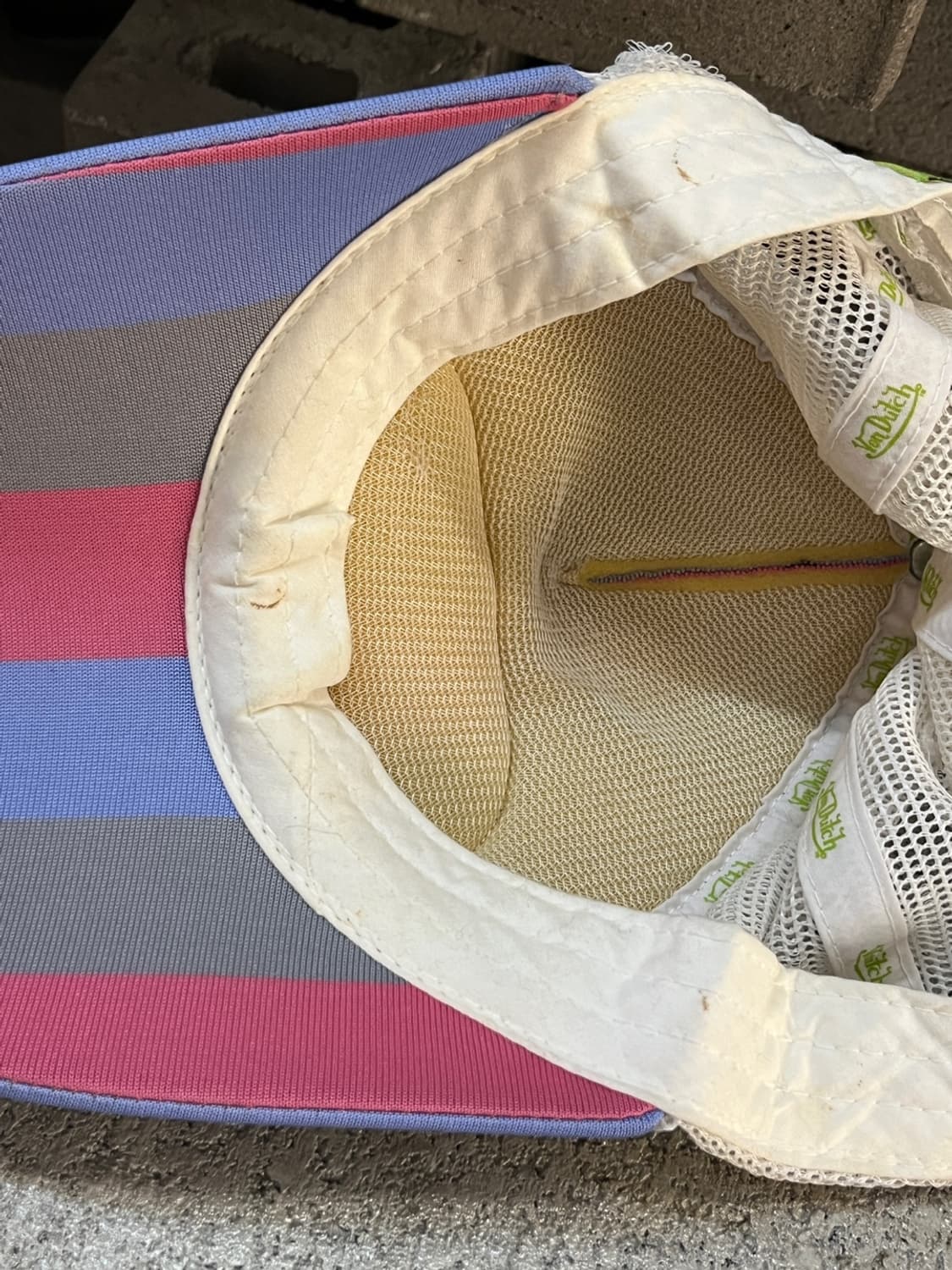 본 더치 파스텔 스트라이프 로고 캡 상품이미지7