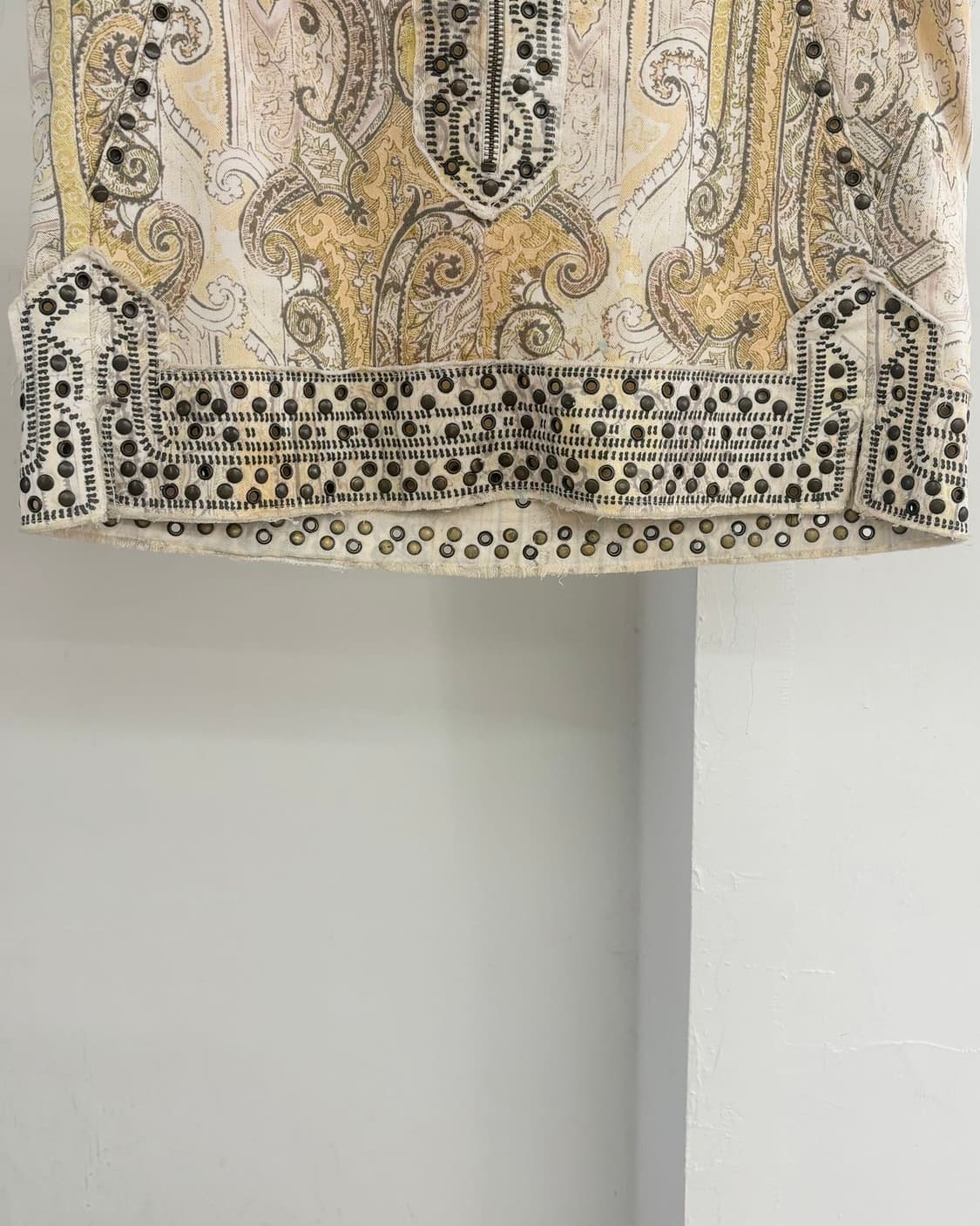 이자벨마랑 아이보리 패턴 미니스커트  상품이미지3