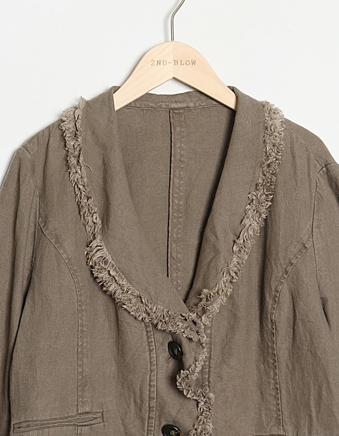  Zelal Linen Jacket 상품이미지2