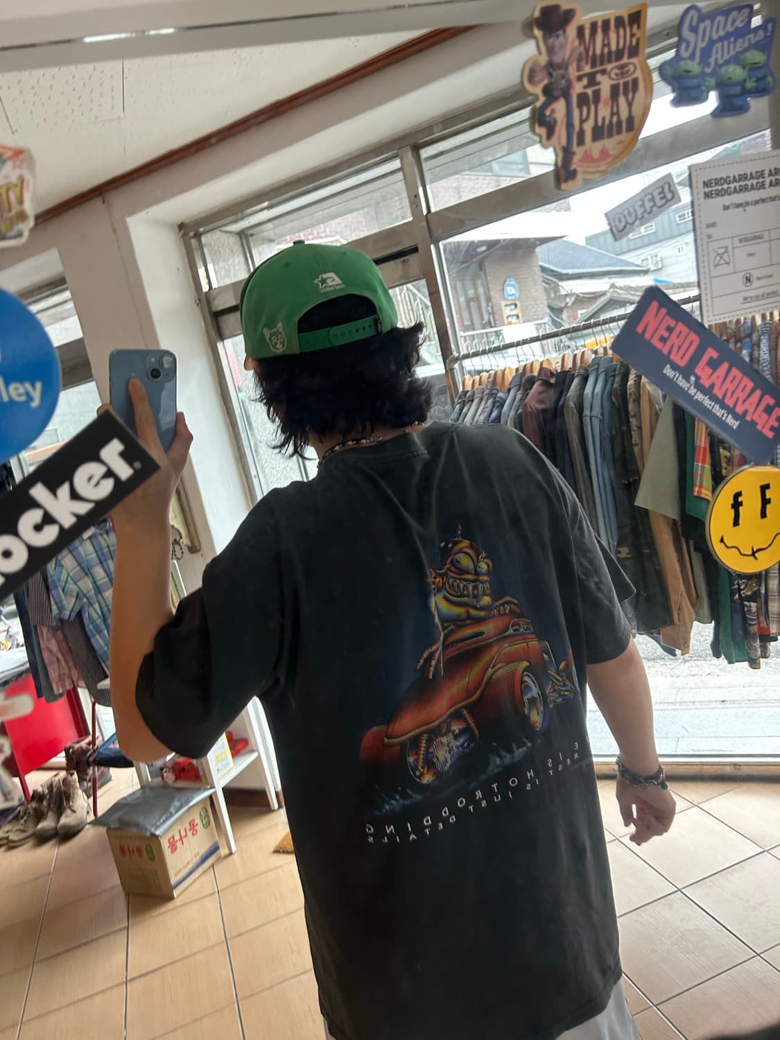 90‘s OILY SHIRT hot road Tee 상품이미지10