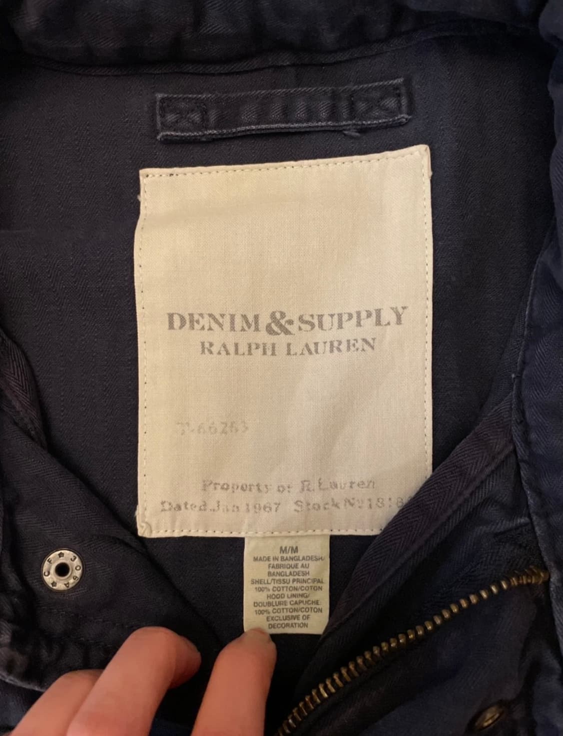 데님 앤 서플라이 랄프로렌 M-65 Fleid Jacket 파카 상품이미지4