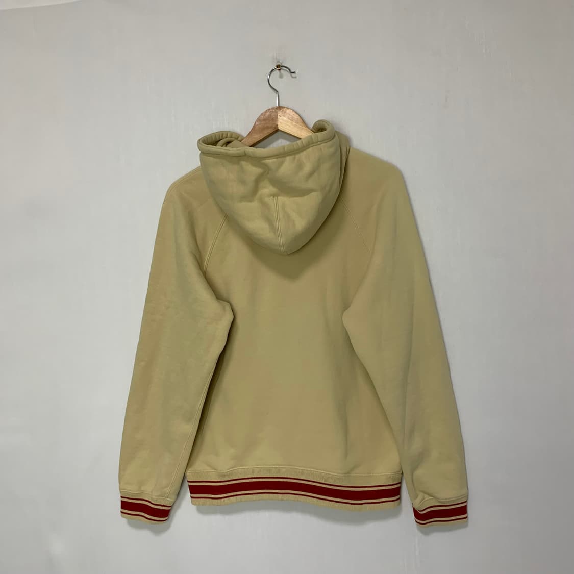 버버리 블루라벨 로고 빈티지 후드집업 옐로우 L 상품이미지3