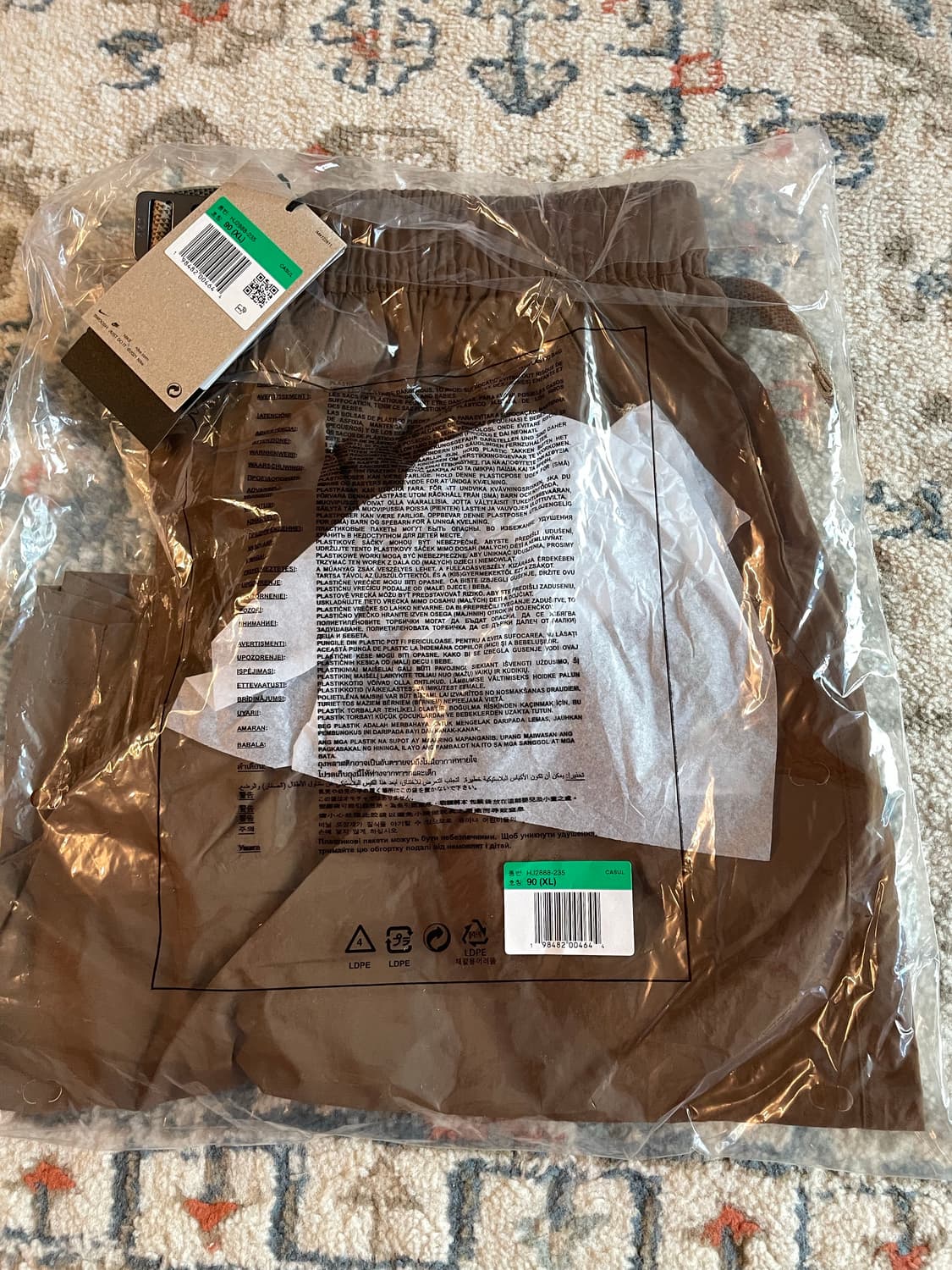 나이키 ACG 오브 위버 UV 리펠 오버사이즈 쇼츠 (새제품.XL)  상품이미지2