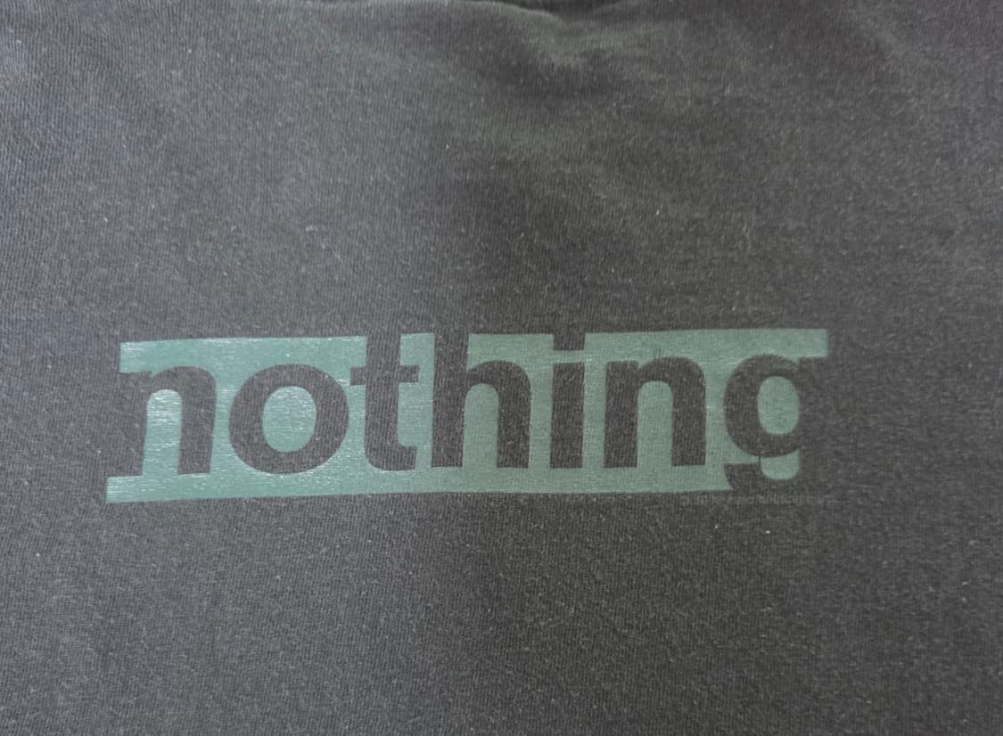 [XL] 90s 나인인치네일스 NOTHING 로고 밴드티 티셔츠 상품이미지5