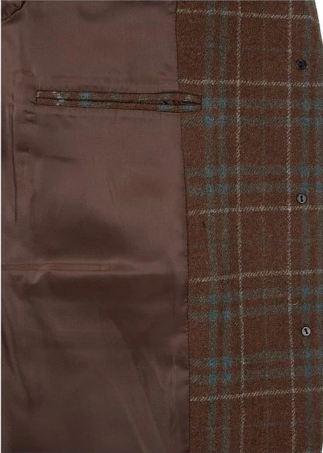 스튜디오 톰보이 브라운 체크 자켓 상품이미지5