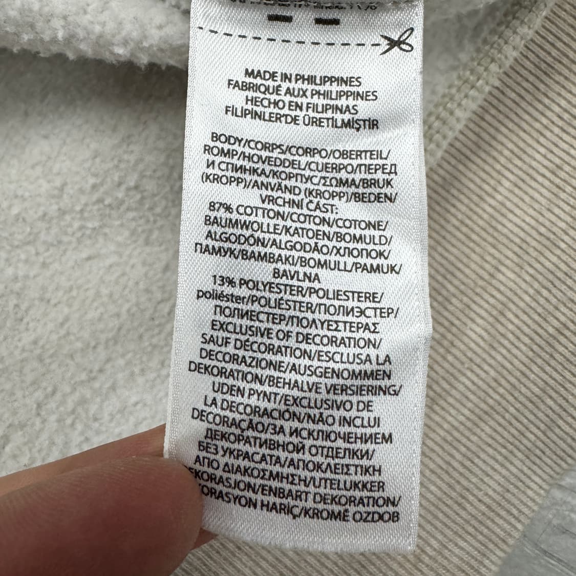 폴로 신형 XL 오버핏 아치로고 맨투맨 상품이미지6