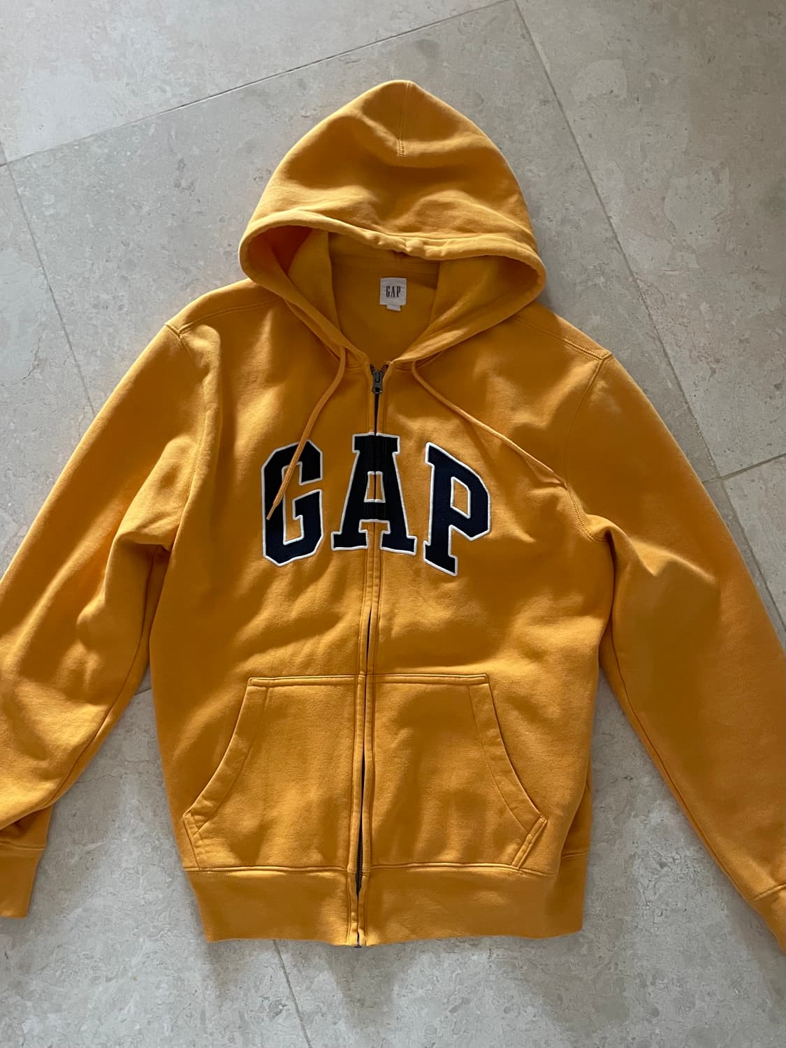갭 후드집업 옐로우 상품이미지1