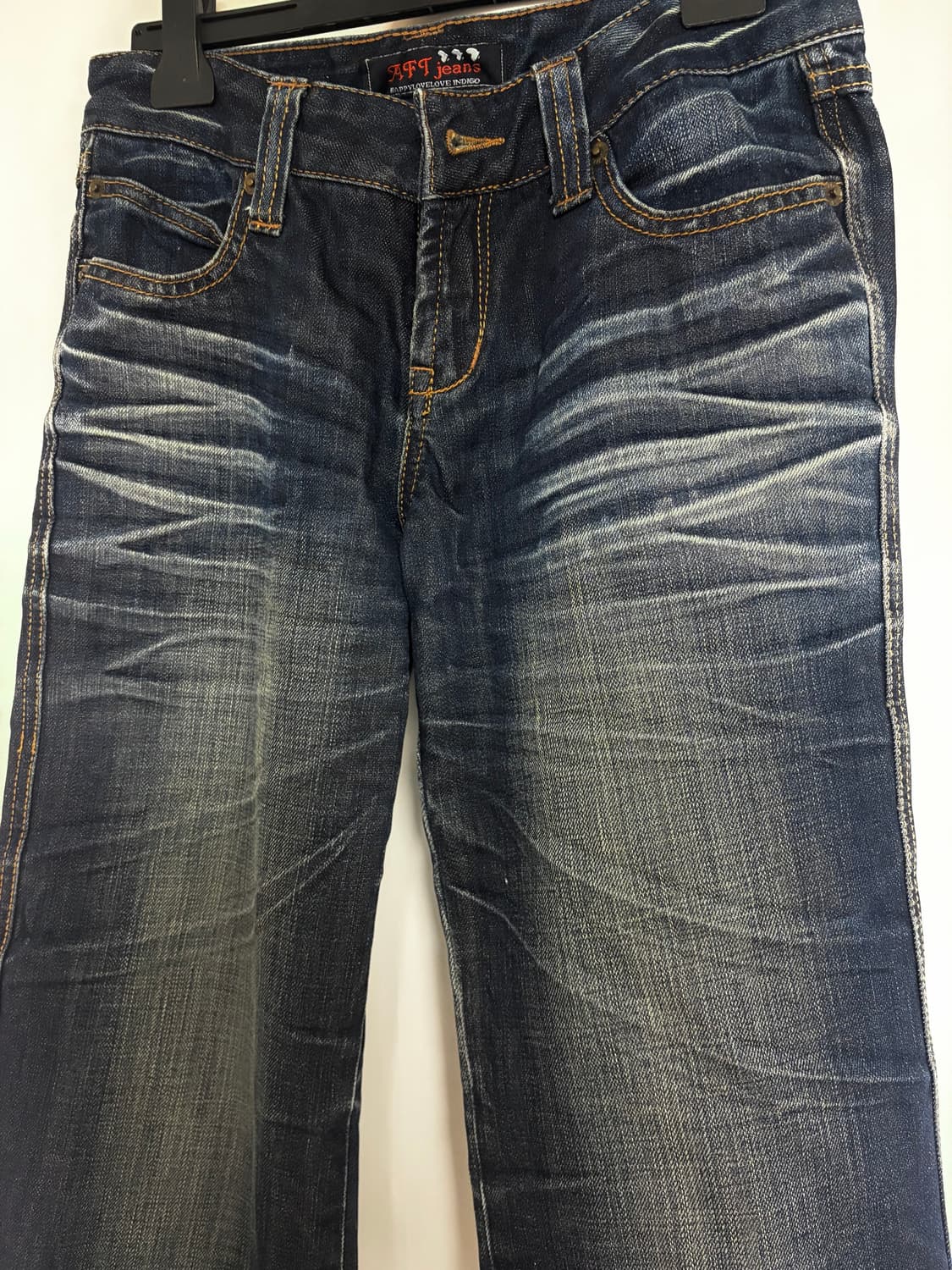 y2k aft jeans 빈티지 워싱 데님팬츠 청바지 상품이미지2