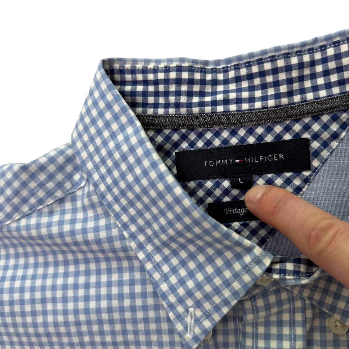 타미힐피거 체크셔츠 상품이미지2