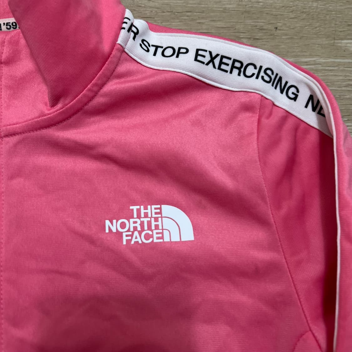 노스페이스 키즈 사이드라인 져지 트랙탑 자켓 [핑크] 150 상품이미지4