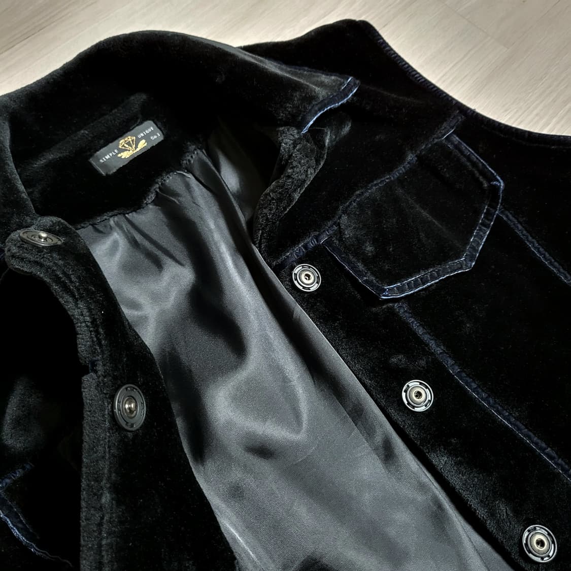 벨벳 퍼 조끼 상품이미지3