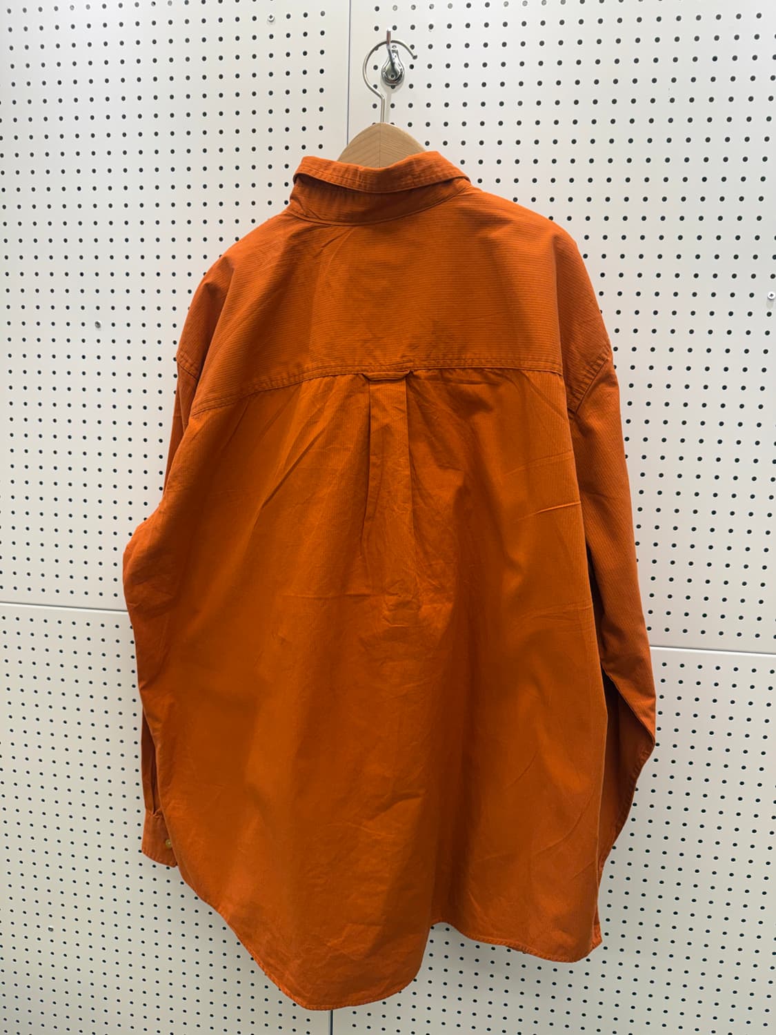 칼하트 오렌지 버튼다운 워크 셔츠 U814 상품이미지3