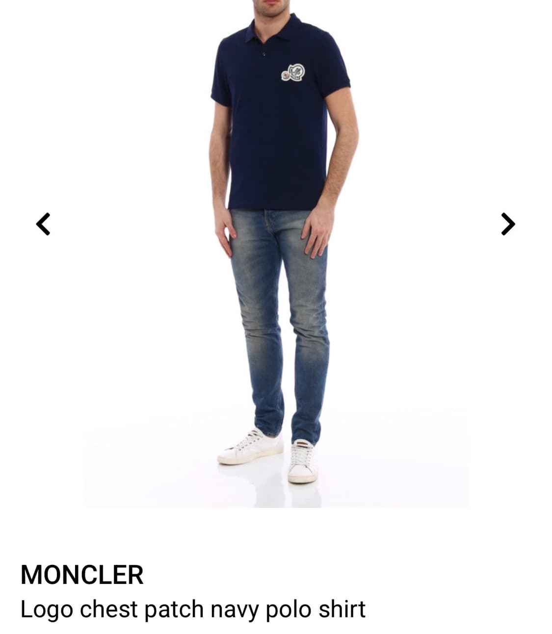 몽클레어 더블 로고패치 폴로셔츠 95~100 상품이미지2