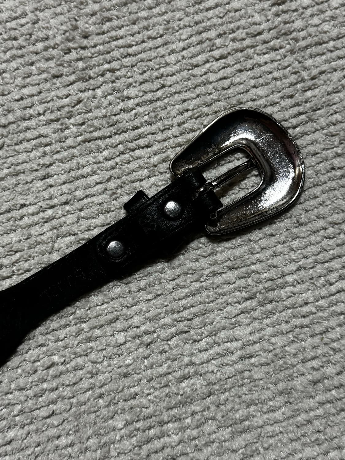 90s USA 토니라마 카우레더 웨스턴벨트 32사이즈 상품이미지7