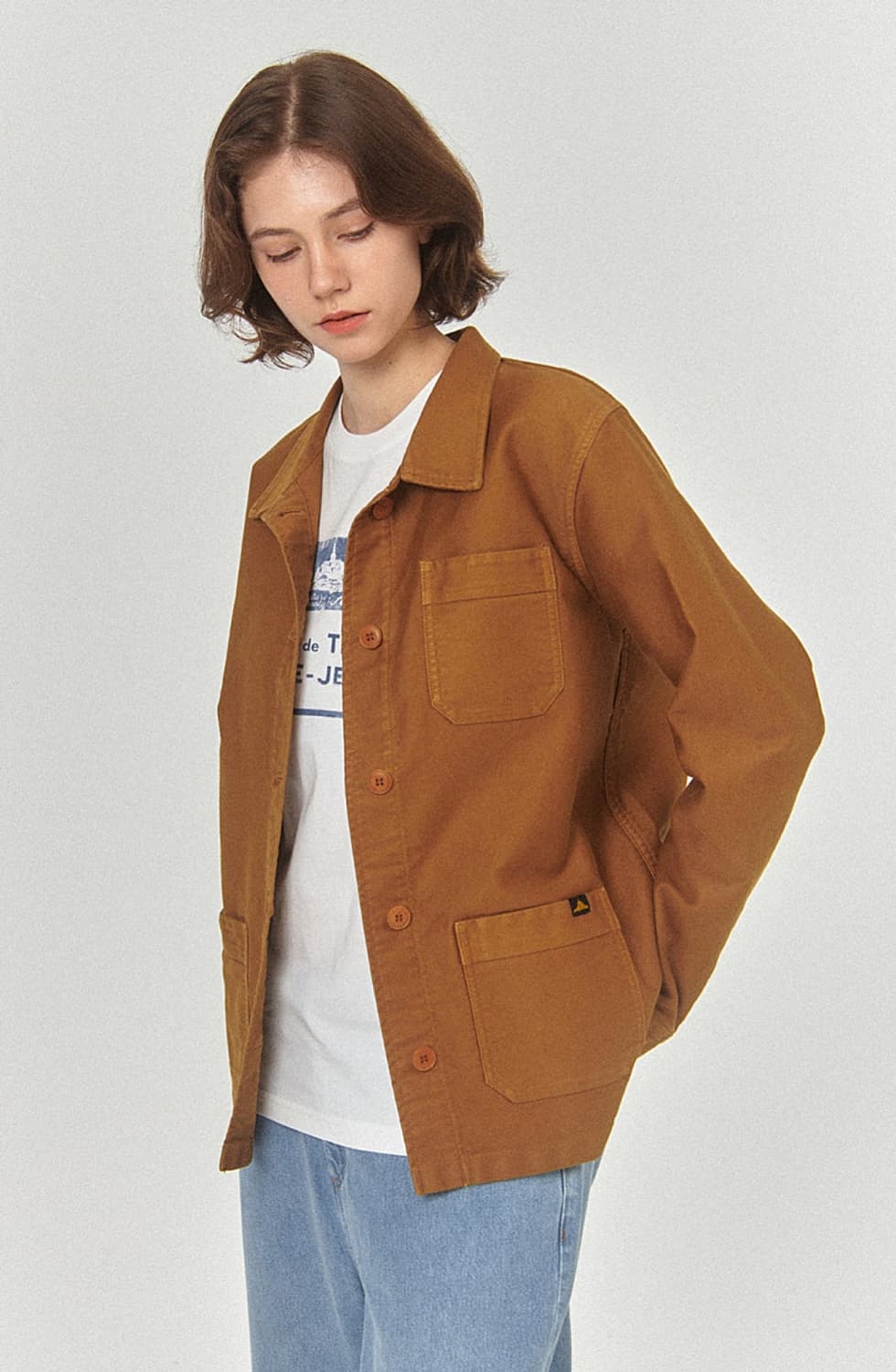 여) 르몽생미셀 프랑스 워크자켓  상품이미지1