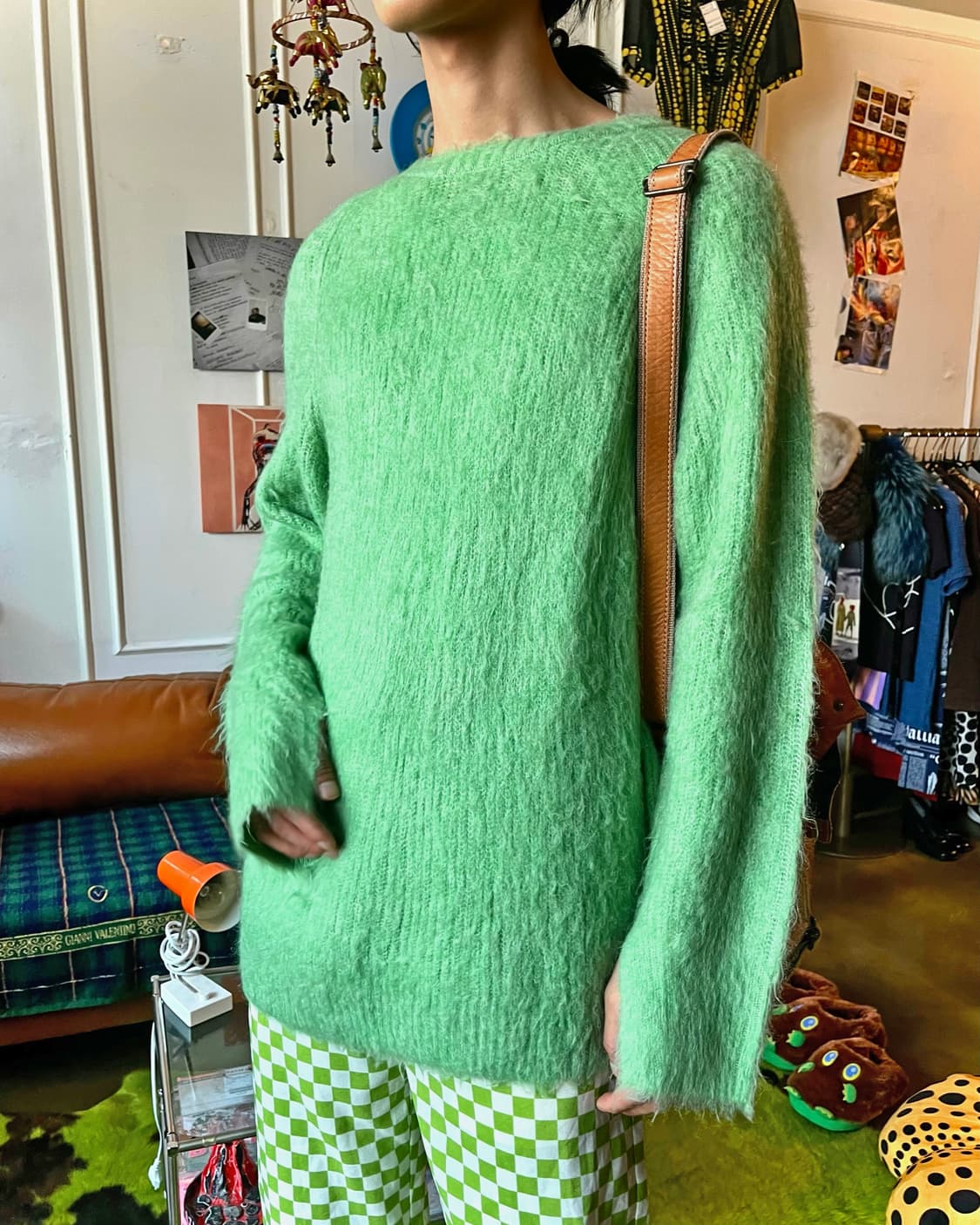 Ungrid Mohair Lambs Wool Knit Sweater 상품이미지2